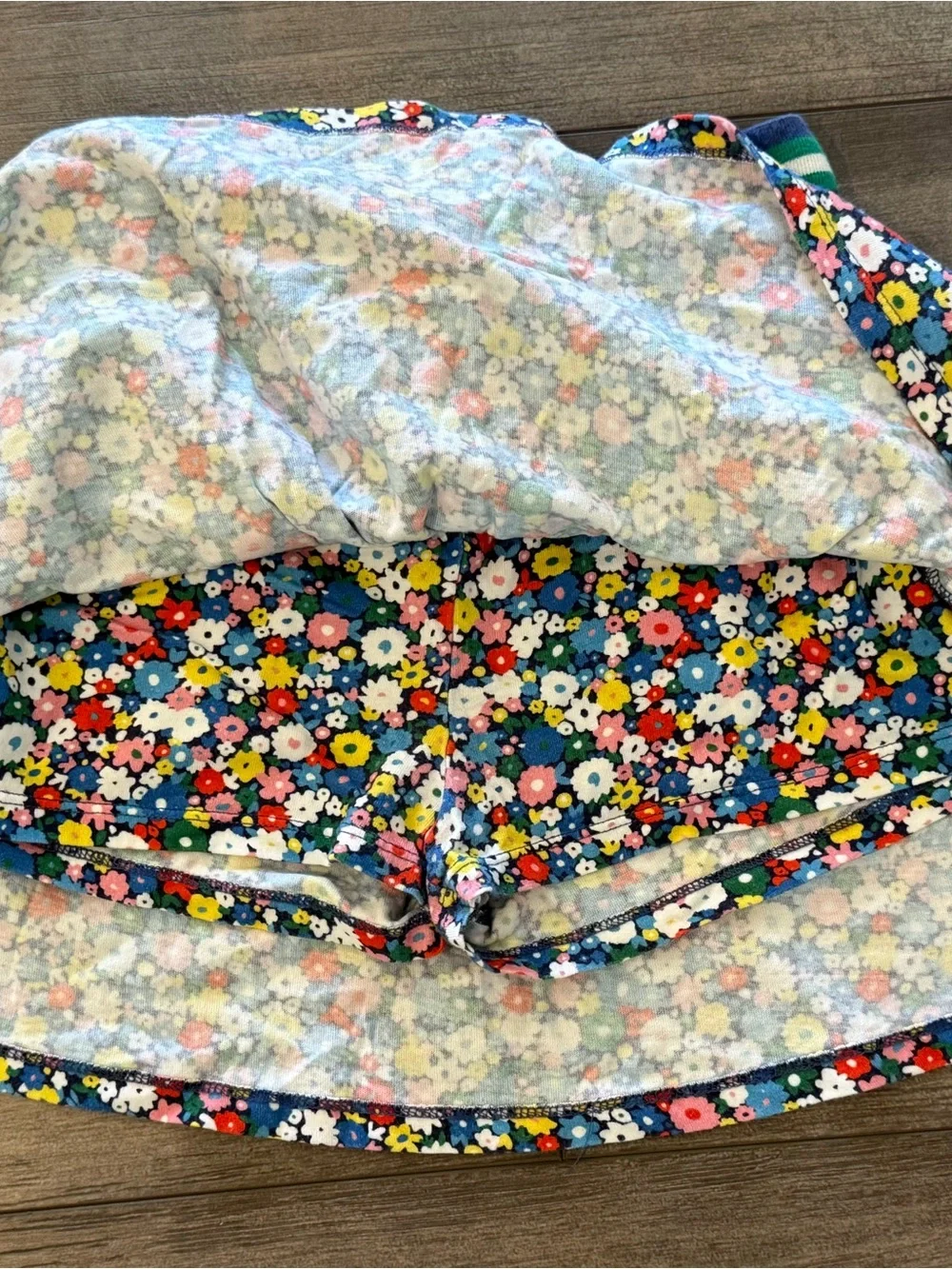 Mini Biden Floral Drawstring Skort - size 9/10